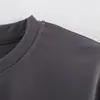 Venta al por mayor de Ropa para Mujer Transfronteriza Verano 2025 Nuevo Estilo Europeo y Americano Camiseta Suelta de Manga Corta Tops Decorativos en Capas para Mujer