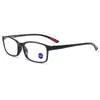 Gafas de lectura de moda sencillas para hombre, alta calidad, para mediana edad, anti luz azul, venta al por mayor, ultraligeras, HD, para personas mayores