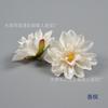 Simulación de una pequeña flor de dalia nórdica Epiphyllum, tocado de minoría, disfraz de bandera, corona de flores, arreglo floral