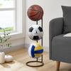 Suporte de Finalização para Basquete Doméstico Rack de Armazenamento para Futebol e Vôlei Infantil Rack de Exibição de Bolas de Ferro