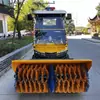 Barredora de Nieve para Carreteras Montable del Fabricante, Máquina Quitanieves con Ruedas para Ingeniería Municipal, Máquina Quitanieves para Carreteras de Fábrica