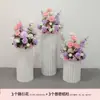 Ceremonia de Entrega de Coche Ventana Decoración de Boda Columna de Flores Arte Floral Tienda 4s Soporte de PVC de Bienvenida Columna de Papel Adornos de Decoración