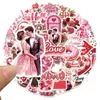 50 Peças de Adesivos Novos de 26 Anos para o Dia dos Namorados Doces Adesivos à Prova d'Água DIY Selo para Embalagem de Casal Venda Quente Transfronteiriça