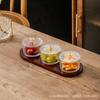 Plato de Frutas Sala de Estar Hogar Refresco Mesa de Centro Snacks Fructosa Seca Plato de Snacks de Nueces Caja de Almacenamiento de Snacks Lujo Ligero Alta Gama