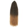 White Russian venta caliente Trenzas Brasileñas Deep Twist Trenza rizada brasileña Peluca Ditto