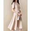 Em Estoque Atacado do Fabricante, Novo Estilo de Vestido, Design Suave e Elegante, Vestido Bordado para Mulheres