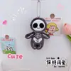 Chaveiro Pingente Múmia de Halloween Pingente Fantasma Pequeno Esqueleto Brinquedo de Pelúcia Coração de Menina Pingente de Mochila Escolar