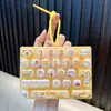 Llavero colgante de teclado de 26 teclas, juguete antiestrés para estudiantes, decoración divertida para bolsa, interesante regalo pequeño al por mayor