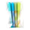 Super Suave Protección Ojos Resaltador Color Degradado Pincel Marcador para Estudiante Pluma Multicolor Pluma Color Flash Gran Capacidad Pluma para Cuenta de Mano