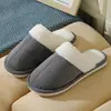 Nuevas Pantuflas Esponjosas para Parejas, Pantuflas de Algodón para Mujer, Suela Gruesa de Invierno, Lindas, Cómodas para Interiores, Ligeras, Cálidas, Pantuflas para el Hogar