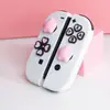 Nintendo Switch/OLED pegatinas de silicona para botones tapa de joystick NS tapa de botón direccional accesorios de amor