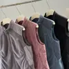 Chaleco deportivo para pareja de estilo montañés para exteriores, absorbente de humedad y transpirable, con forro de forro polar cálido, con cuello alto. 13671