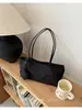 Bolsa de hombro casual simple al por mayor, bolsa de nylon de moda de nicho para el día a día, bolso de mano y bandolera versátil