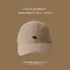 Gorra de Béisbol Oso Polar Moda Versátil Adelgaza la Cara Circunferencia de Cabeza Pequeña Grande Parte Superior Suave Nuevo Estilo Americano Visera de Pato para Mujer Gorra de Protección Solar