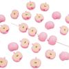 Manzana de Acrílico Corazón Estrella de Cinco Puntas Conejo Cuentas Pulsera DIY Hecha a Mano Cuentas Sueltas Accesorios Dibujos Animados Cuentas con Agujero
