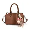 Elegante bolso de almohada de retazos estilo francés, bolso de hombro y cruzado simple y nuevo de moda para invierno, adecuado para ir al trabajo, bolso de cubo de mano