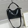 Bolso Geométrico Retro Transfronterizo Patrón Lichi Bolso de Mano para Mujer Bolso Trabajo Viajero Sentido de Alta Gama Bolso Cruzado de Cuero