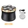 Afeitadora Eléctrica Magnética de Seis Cuchillas Transfronteriza para Hombres, una Herramienta Mágica para Rasurar Cabezas Rapadas, Afeitadora Eléctrica para Hombres Totalmente Lavable