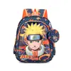 Mochila Escolar Transfronteriza Set de Tres Piezas para Estudiante Bolsa con Ruedas Mochila de Cuero Tridimensional de Dibujos Animados para Niños y Niñas