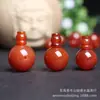 Ágata Roja Conector de Tres Vías Estilo Tíbet Cabeza de Buda Estilo Tíbet Cuentas Bodhi Estrella-Luna Accesorios para Manualidades