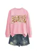 Sudadera casual de moda elegante con cuello redondo y manga larga, estilo 'bookish' floral, para mujer, para comercio exterior, de Amazon, eBay, sitio independiente