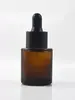 Botella de Vidrio con Gotero de Hombro Inclinado de 15ml al por Mayor, Botella de Esencia de 30ml, Botella Rellenable de Capacidad Pequeña, Botella de Vidrio de Alto Borosilicato