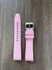 Adecuado para Correa de Reloj Conjunta Omega Swatch Silicona Planeta Luna Arco Correa de Reloj Rolex 20 22mm