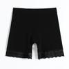 2023 Verão novo modal calças de segurança shorts de renda roupa íntima sem costura leggings anti-exposição plus size