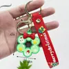 Llavero Navideño Transfronterizo Colgante Caja Sorpresa Papá Noel Muñeco de Nieve Árbol de Navidad Llavero Navideño Colgante Pequeño