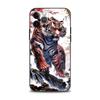 Capa de telefone com grafite de tigre dominador aplicável para iPhone15