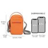 Verano Casual Versátil Lona Bolsa para Teléfono Móvil Verano para Mujer Bolsa Pequeña para Teléfono Móvil Portátil Bandolera Cruzada