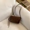 Bolsa de Axila Lisa para Mulheres 2025 Inverno Nova Moda Simples Elegante Luxo Acessível Textura de Nicho Bolsa de Ombro para o Dia a Dia