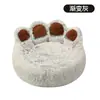 Cama para gato transfronteriza, cama para perro, cojín para mascota de oso de pata de dibujos animados cálido de invierno, cama para mascota de perro y gato, colchoneta para dormir para mascotas