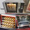 Fogão a ar quente de 4 pratos forno a ar quente forno de circulação de ar quente comercial forno de pizza forno de bolo pizza forno elétrico fabricante
