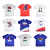 Camiseta de Retrato Presidencial Africano Elección Logo Personalizado Evento de Campaña Mundial Poliéster Manga Corta Hecho a Medida