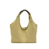 Bolso de mano vintage de lona estilo coreano para mujer, nuevo y moderno bolso tote de alta calidad para el día a día, bolso de hombro de gran capacidad