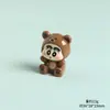 Figuras Pequeñas de Resina de Crayon Shin-Chan Accesorios DIY Muñeca Caja Sorpresa Decoración de Escritorio y Coche Colgante para Llavero