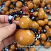 Colgante de calabaza de vino natural pequeño al por mayor calabaza abierta juego de texto pulpa cera de abeja anti-filtración llevar una generación de cabello
