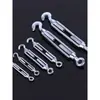 Parafuso Olhal Galvanizado Padrão Nacional Esticador Cesta de Flores Parafuso Corpo Aberto Cesta de Flores Tensionador Esticador de Cabo de Aço m5