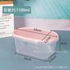 Celebridad de internet estilo ins 500ml transparente multicapa caja para pastel de pastelería occidental caja de embalaje para pesca de fruta caja para leche de soya tazón lleno