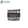 Conjunto de soquete poderoso de 9 peças Cabeça de chave de fenda não magnética pneumática 14PCs métrica polegada chave de vento elétrica