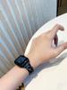 Estilo Tweed Metal de Alta Qualidade Adequado para Pulseira Apple Watch iwatch10 Geração S11 Applewatch987Se Modelo Feminino