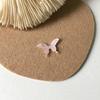 Brilho roxo Céu Estrelado esculpido pequena borboleta acrílico acessórios diy brincos feitos à mão material para tiara atacado