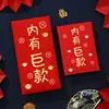Feliz Cumpleaños y Cumpleaños Sobre Rojo Engrosado Luna Llena del Bebé Bolsa de Sobre Rojo Universal