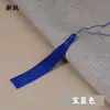 Atacado 13cm Seda de Gelo Fechado Borla Estilo Chinês Pingente de Leque Marcador de Página Acessórios de Pendurar em Roupas Espinho Decorativo Joias Borla Decorativa