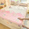 Sábanas Ajustables de Algodón Puro al por Mayor desde la Fábrica de Origen, Colchas Acolchadas de Algodón Engrosado, Protectores de Colchón Antideslizantes y Resistentes a la Suciedad, Dropshipping