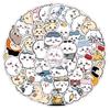 60 piezas de pegatinas Kawama chiikawa Avatar decoración caricatura impermeable funda de teléfono material para vaso de agua pegatinas