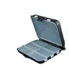 Caja de cebo de doble capa para pesca de micro-pesca Luya, accesorio de pesca multifuncional, caja de plomos para anzuelos de pesca, caja portátil grande para señuelos artificiales
