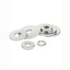 Arandela de Acero Inoxidable 304 Arandela Metálica Engrosada Arandela para Tornillo Arandela Plana Arandela Plana Redonda Venta al por Mayor M3M4M5