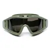 Gafas Tácticas del Desierto, Gafas de Fuerzas Especiales, Fans Militares, Ciclismo al Aire Libre, A prueba de Viento, Antivaho y Anticaída Gafas de Equipo